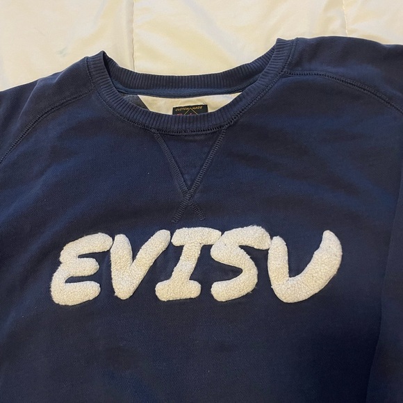 Evisu navy crewneck - Picture 3 of 6
